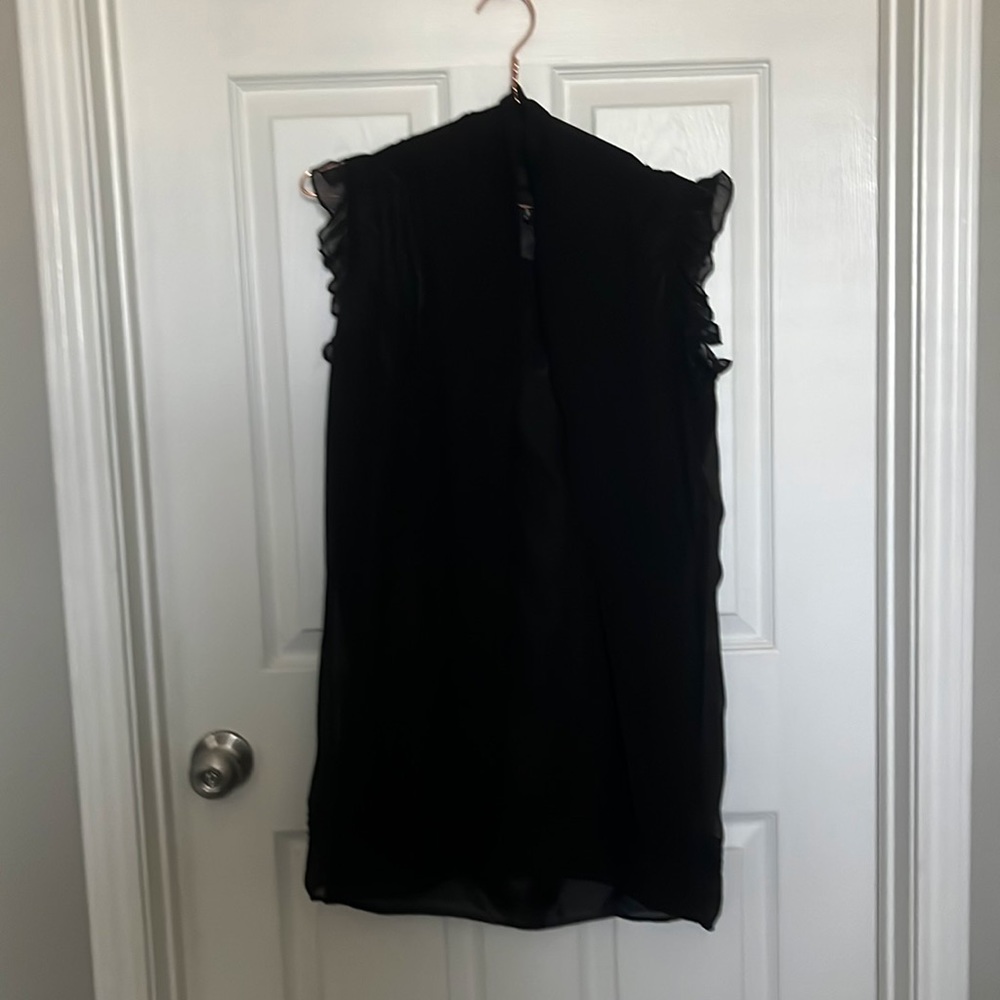 Bizz brand shirt dress, black color and size small